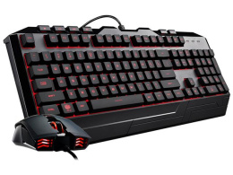 Zestaw przewodowy klawiatura + mysz Cooler Master Devastator 3 Gaming czarny