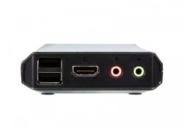 ATEN Przełącznik KVM z 2 portami USB 4K HDMI ze zdalnym selektorem portów