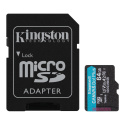 Karta pamięci Kingston microSD Canvas Go! Plus 64GB Class 10,UHS-I + adapter