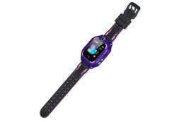 Smartwatch dla dzieci GoGPS K24 (purpurowy)