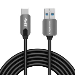 Kabel USB wtyk 3.0 - wtyk typu C 5 Gbps 1 m Kruger&Matz