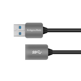 Krüger&Matz Kabel USB3.0 wtyk - gniazdo 1m Kruger&Matz