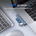 Orico Adapter USB-C 5Gbps na 3*USB-A, alu