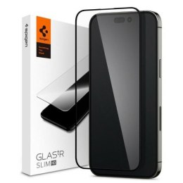 Spigen Glass FC iPhone 14 Pro Max szkło hartowane czarna ramka AGL05209