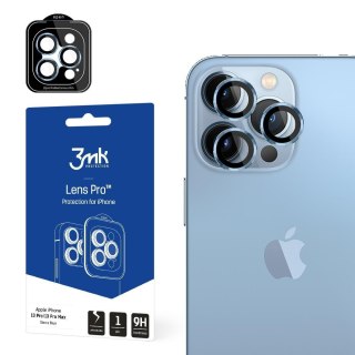 3MK Lens Protection Pro Blue | Ochrona na obiektyw aparatu do iPhone 13 Pro / 13 Pro Max z ramką montażową