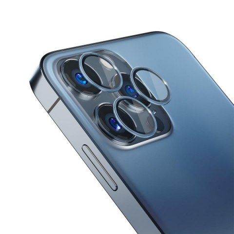 3MK Lens Protection Pro Blue | Ochrona na obiektyw aparatu do iPhone 13 Pro / 13 Pro Max z ramką montażową