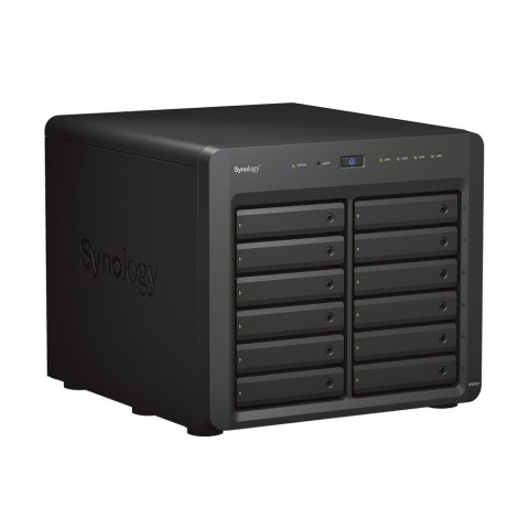 Synology DS2422+ | 12-zatokowy serwer NAS, AMD Ryzen, 4GB RAM, 4x 1GbE RJ-45, Tower