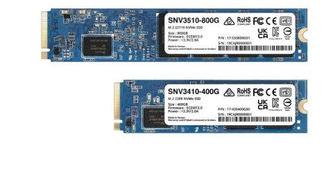Synology SNV3410-800G | dysk M.2 NVMe SSD o pojemności 800GB (M.2 2280) serii Enterprise