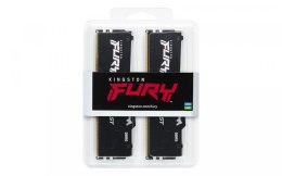 Kingston Pamięć DDR5 Fury Beast RGB 32GB(2*16GB)/6000 CL36 czarna EXPO
