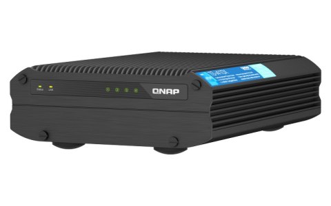 QNAP TS-i410X-8G | 4-zatokowy bezwentylatorowy przemysłowy NAS, Intel, 8GB RAM, 2x 10GBase-T, Tower