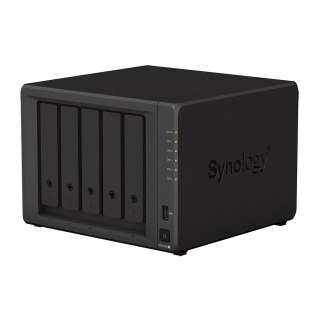 Synology DS1522+ | 5-zatokowy serwer NAS, AMD Ryzen, 8GB RAM, 4x 1GbE RJ-45, 2x M.2 NVMe, Tower