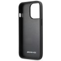 AMG AMHCP14XDOLBK iPhone 14 Pro Max 6,7" czarny/black hardcase Leather Hot Stamped