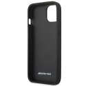 AMG AMHCP14SDOLBK iPhone 14 6,1" czarny/black hardcase Leather Hot Stamped