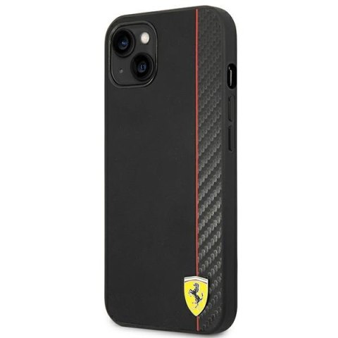 Ferrari FEHCP14SAXBK iPhone 14 6,1" czarny/black hardcase Carbon