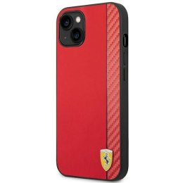 Ferrari FEHCP14SAXRE iPhone 14 6,1" czerwony/red hardcase Carbon