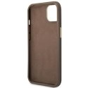 Guess GUHCP14MHG4SHW iPhone 14 Plus 6,7" brązowy/brown hard case 4G Vintage Gold Logo