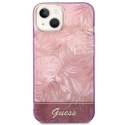 Guess GUHCP14MHGJGHP iPhone 14 Plus 6,7" różowy/pink hardcase Jungle Collection