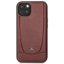 Mercedes MEHCP14SARMRE iPhone 14 6,1" czerwony/red hardcase Leather Urban Bengale