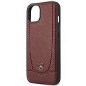 Mercedes MEHCP14SARMRE iPhone 14 6,1" czerwony/red hardcase Leather Urban Bengale