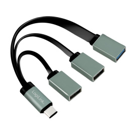 Hub USB-C LogiLink UA0315 3-portowy