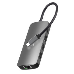 Hub USB-C Media-Tech MT5044 8w1