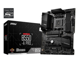 Płyta MSI B550-A PRO /AMD B550/DDR4/SATA3/M.2/USB3.1/PCIe4.0/AM4/ATX