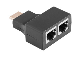 Przedłużacz extender Cabletech ZLA0798 HDMI / 2x RJ45 max 30m