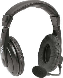Słuchawki z mikrofonem Defender GRYPHON 750 czarne