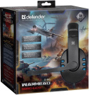 Słuchawki z mikrofonem Defender WARHEAD G-160 Gaming czarno-niebieskie + GRA