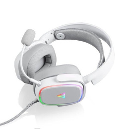 Słuchawki z mikrofonem Modecom MC-899 PROMETHEUS Gaming, białe