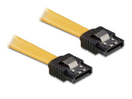 Kabel Delock SATA DATA 0,5m z zatrzaskami metalowymi