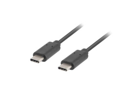 Kabel USB 2.0 Lanberg Type-C M/M 1m czarny