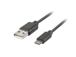 Kabel USB 2.0 Lanberg micro BM-AM 1,8m QC 3.0 czarny