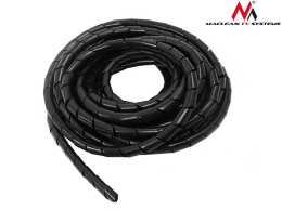 Osłona maskująca na kable Maclean MCTV-685 B (8.7*10mm) 3m czarna spirala