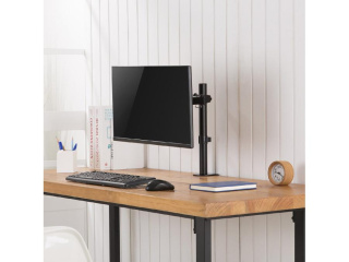 Uchwyt biurkowy do monitora Maclean MC-883 17-32" 8kg VESA 75x75, 100x100 podwójne ramię