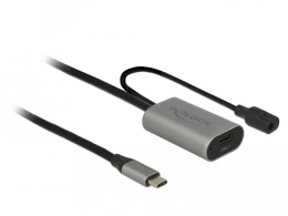 Przedłużacz USB 3.1 Delock C(M) - C(F) 5m czarny