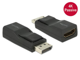 Adapter Delock DisplayPort 1.2(M) -> HDMI(F) pasywny 4K Czarny