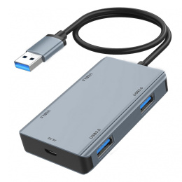 Hub USB VAKOSS TC-4203X 4xUSB 3.0