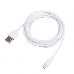 Kabel USB Akyga AK-USB-31 USB A (m) / Lightning (m) 1,8m biały