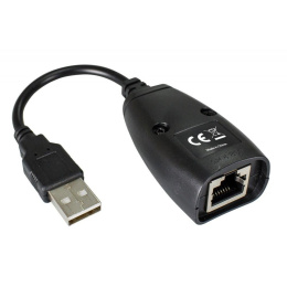 Extender Przedłużacz Techly USB do 50m po kablu sieciowym RJ45