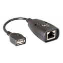 Extender Przedłużacz Techly USB do 50m po kablu sieciowym RJ45