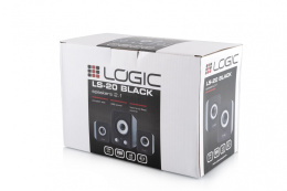 Głośniki LOGIC LS-20 2.1 czarne