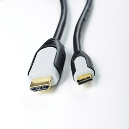 Kabel Impuls-PC HDMI mini-HDMI 1,8m gold/fer/blist Miedź(99,99%)