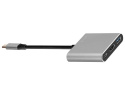 Kabel adapter 3w1 Tracer A-1, USB-C, HDMI 4K, USB 3.0, PDW 100W