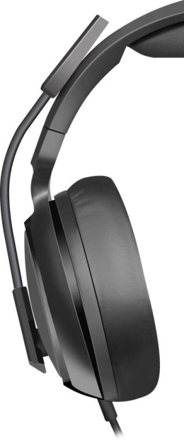 Słuchawki z mikrofonem Defender SHADOW Gaming Soft Touch 4 pin + adapter 2x mini jack+ GRA