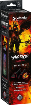 Podkładka Defender Gaming WARRIOR 820x300x3mm + GRA