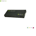 Przełącznik Techly HDMI 5/1 z pilotem, 4K2K 3D, czarny
