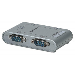 Adapter Manhattan 4-portowy USB na 4xCOM/RS232/DB9