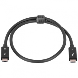 Kabel USB Akyga AK-USB-33 USB type C Thunderbolt 3 (m) / USB type C Thunderbolt 3 (m) ver. 3.1 0,5m czarny