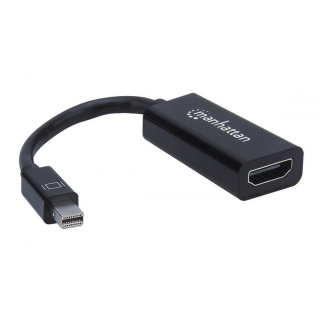 Kabel konwerter/adapter Manhattan Mini DisplayPort / HDMI M/F 0,15m 1080p